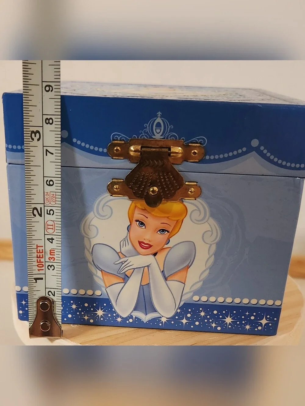 Disney Parks Cinderella Musical Jewelry Box 